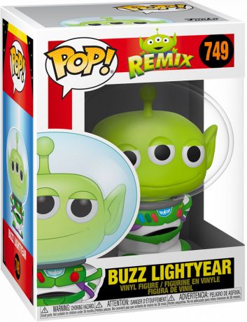 Figurine Funko Pop Alien Remix [Disney] #749 Alien (Buzz l'Eclair)