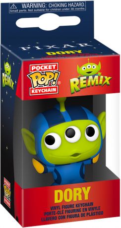 Figurine Funko Pop Alien Remix [Disney] Alien (Dory) - Porte-clés