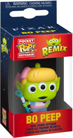 Figurine Funko Pop Alien Remix [Disney] Alien (La Bergère) - Porte-clés