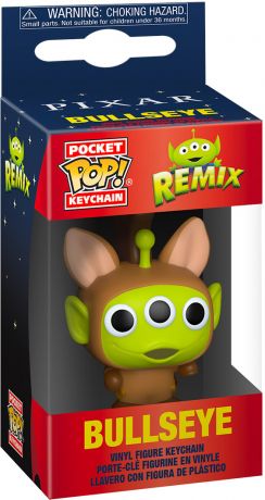 Figurine Funko Pop Alien Remix [Disney] Alien (Pile-poil) - Porte-clés