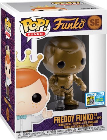 Figurine Funko Pop Freddy Funko Freddy Funko en C-3PO