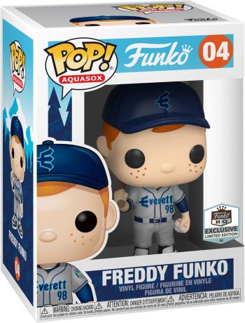 Figurine Funko Pop Freddy Funko #04 Freddy Funko (Maillot Grey Aquasox)