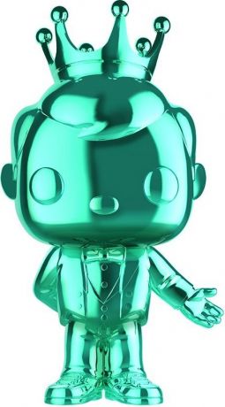 Figurine Funko Pop Freddy Funko Emerald Freddy - Chromé