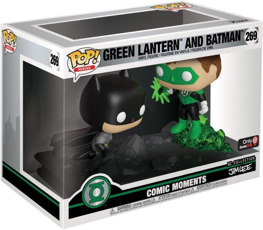 Figurine Funko Pop DC Super-Héros #271 Green Lantern et Batman
