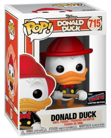 Figurine Funko Pop La Bande à Picsou [Disney] #715 Donald Duck (Pompier)