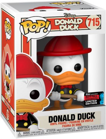 Figurine Funko Pop La Bande à Picsou [Disney] #715 Donald Duck (Pompier)