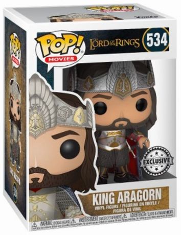 Figurine Funko Pop Le Seigneur des Anneaux #534 Roi Aragorn