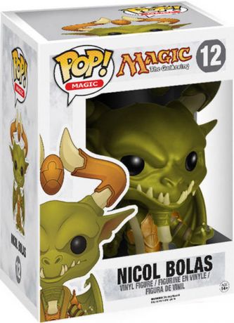 Figurine Funko Pop Magic : L'Assemblée #12 Nicol Bolas - 15 cm