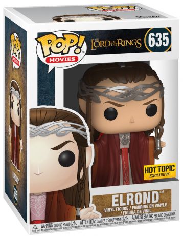 Figurine Funko Pop Le Seigneur des Anneaux #635 Elrond
