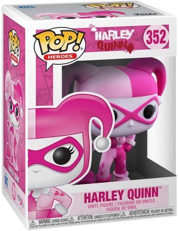 Figurine Funko Pop DC Super-Héros #352 Harley Quinn (Cancer du Sein)