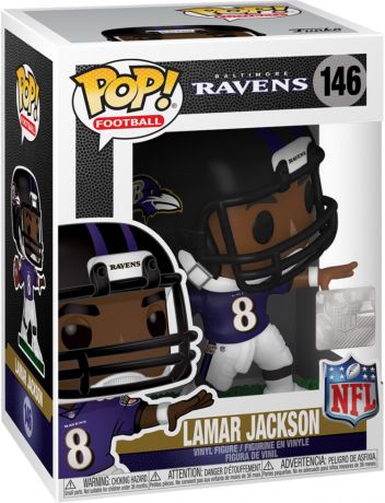 Figurine Funko Pop NFL #146 Lamar Jackson