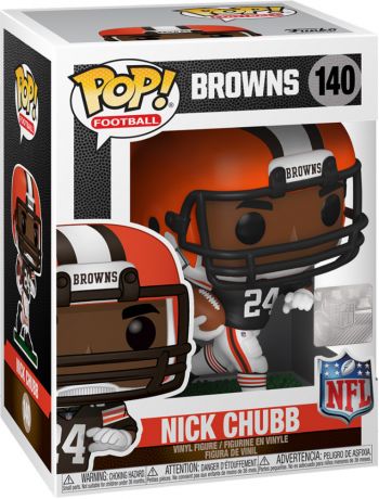 Figurine Funko Pop NFL #140 Nick Chubb