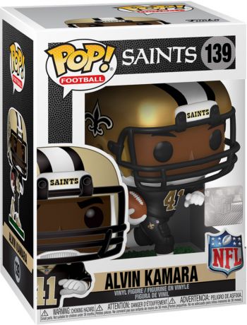 Figurine Funko Pop NFL #139 Alvin Kamara