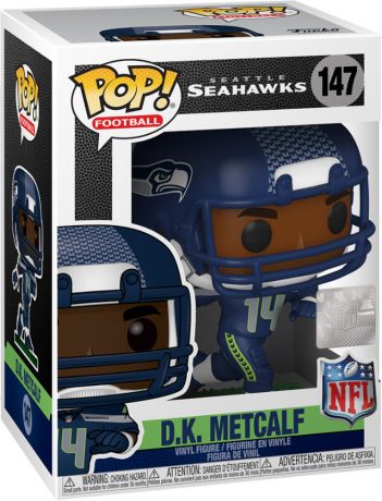 Figurine Funko Pop NFL #147 D.K. Metcalf