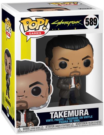 Figurine Funko Pop Cyberpunk 2077 #589 Takemura