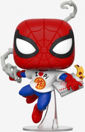 Figurine Funko Pop Marvel Comics #672 Spider-Man avec Pizza