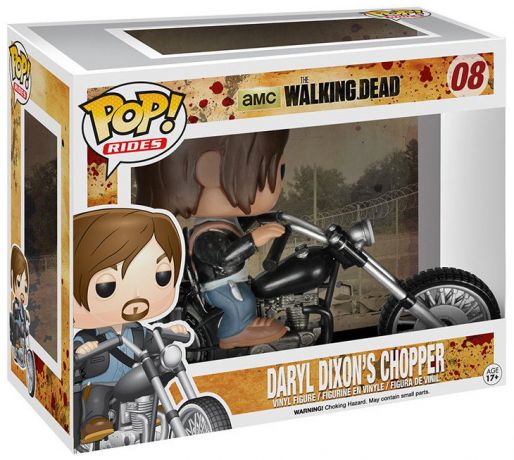 Figurine Funko Pop The Walking Dead #08 Daryl Dixon's Chopper