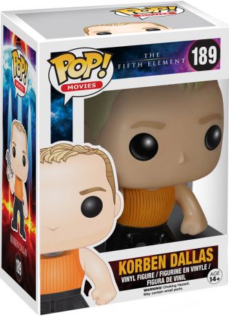 Figurine Funko Pop Le Cinquième Élément #189 Korben Dallas