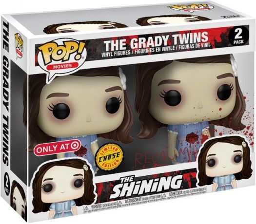 Figurine Funko Pop Shining Les Jumelles Grady (Ensanglanté) - 2-Pack [Chase]