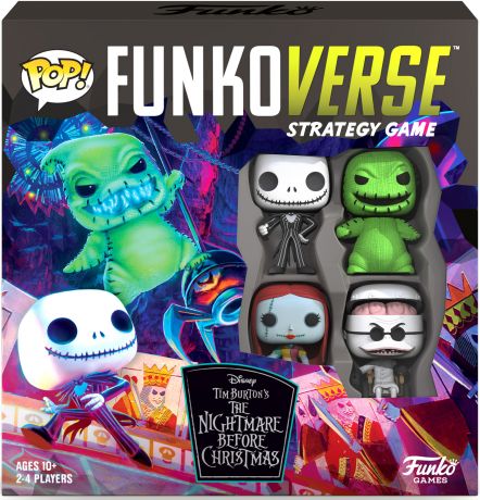 Figurine Funko Pop L'étrange Noël de M. Jack [Disney] Funkoverse L’Étrange Noël de M. Jack : Jeu de Stratégie 4 Joueurs