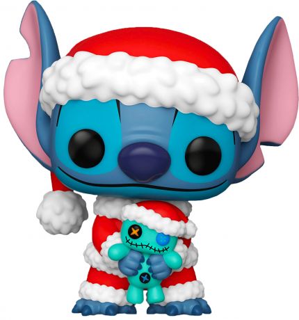 Figurine Funko Pop Disney #983 Stitch et Scrump (Noël)