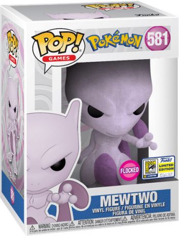 Figurine Funko Pop Pokémon #581 Mewtwo - Floqué