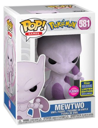 Figurine Funko Pop Pokémon #581 Mewtwo - Floqué