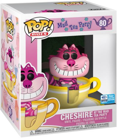 Figurine Funko Pop Alice au Pays des Merveilles [Disney] #80 Chat du Cheshire à la Folle Partie de Thé