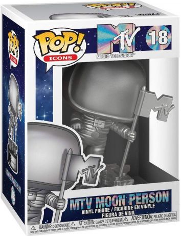 Figurine Funko Pop Icônes de Pub #18 MTV Astronaute