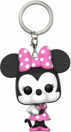 Porte-clés dessin animé Disney Mickey Mouse Stitch, Kawaii Minnie