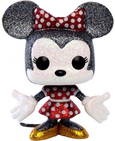 Figurine Funko Pop Mickey Mouse [Disney] #23 Minnie Mouse - Pailleté