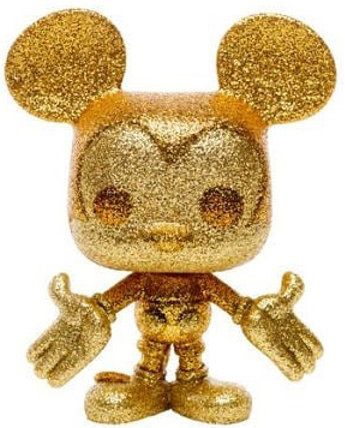 Figurine Funko Pop Mickey Mouse [Disney] #01 Mickey Mouse - Pailleté & Or