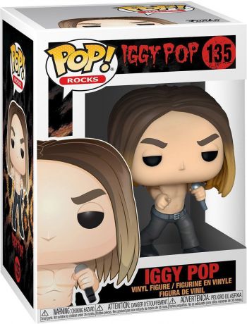 Figurine Funko Pop Iggy Pop #135 Iggy Pop