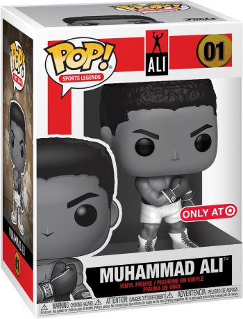 Figurine Funko Pop Légendes Sportives  #01 Muhammad Ali - Noir & Blanc