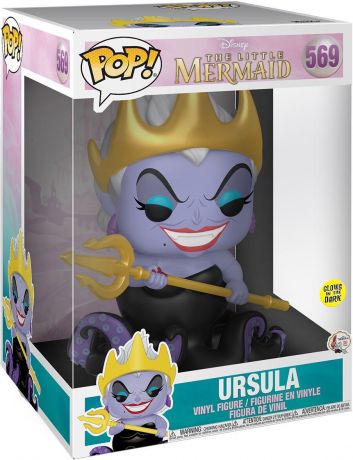 Figurine Funko Pop La Petite Sirène [Disney] #569 Ursula - 25 cm & Brillant dans le noir