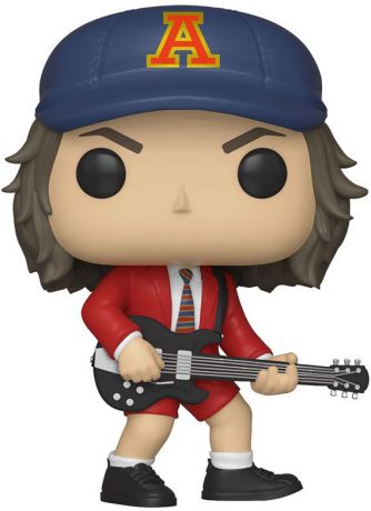 Figurine Funko Pop AC/DC #91 Angus Young (Veste Rouge)