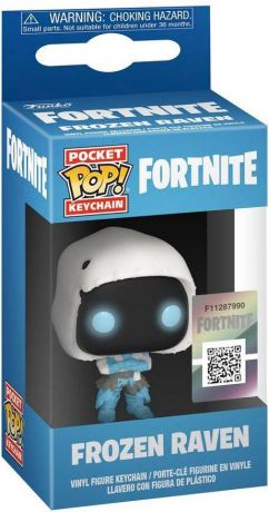 Figurine Funko Pop Fortnite Frozen Raven - Porte-clés