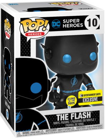 Figurine Funko Pop DC Super-Héros #10 Flash - Brillant dans le noir