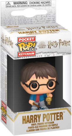 Figurine Funko Pop Harry Potter Harry Potter (Noël) - Porte-clés