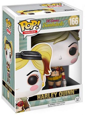Figurine Funko Pop DC Comics Bombshells #166 Harley Quinn