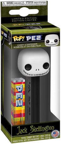 Figurine Funko Pop L'étrange Noël de M. Jack [Disney] Jack Skellington - POP Pez