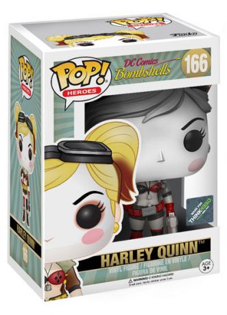 Figurine Funko Pop DC Comics Bombshells #166 Harley Quinn - Vintage