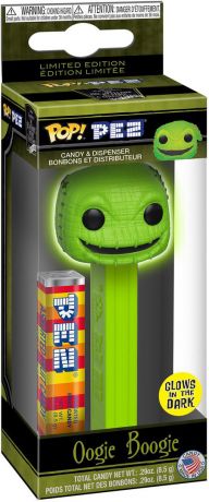 Figurine Funko Pop L'étrange Noël de M. Jack [Disney] Oogie Boogie - POP Pez & Brillant dans le noir