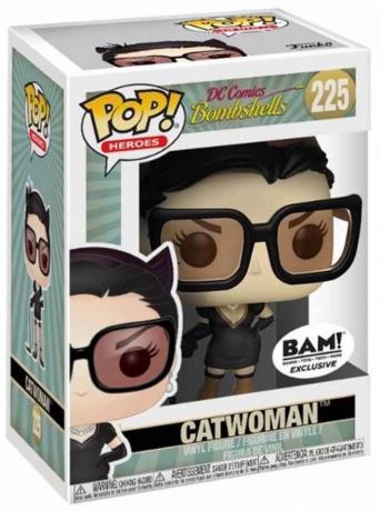 Figurine Funko Pop DC Comics Bombshells #225 Catwoman - Sepia