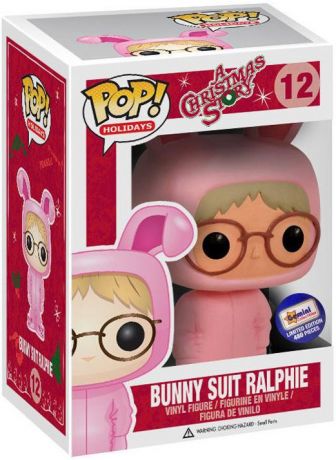 Figurine Funko Pop Christmas Story #12 Ralphie en Costume de Lapin - Floqué