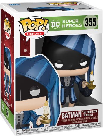Figurine Funko Pop DC Super-Héros #355 Batman en Scrooge (Noël)