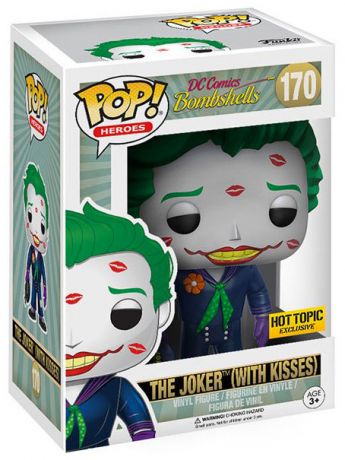 Figurine Funko Pop DC Comics Bombshells #170 Le Joker - Bisous