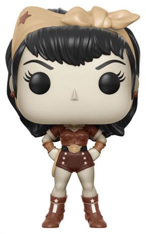 Figurine Funko Pop DC Comics Bombshells #167 Wonder Woman - Sepia [Chase]