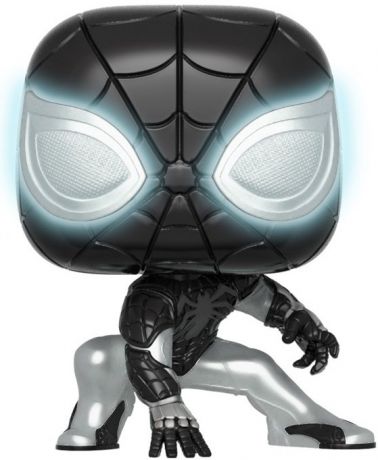 Figurine Funko Pop Spider-Man Gamerverse [Marvel] #399 Spider-Man (Costume Négatif) - Brillant dans le noir