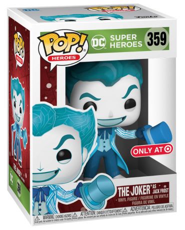 Figurine Funko Pop DC Super-Héros #359 Joker en Jack Frost (Noël)